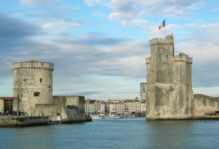 La tour saint-nicolas à La Rochelle en Charente maritime